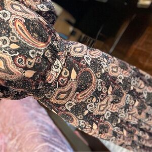 Paisley Print Maxi Dress